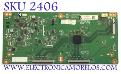 T-CON PARA TV SHARP / NUMERO DE PARTE DUNTG477WE02 / QPWBXG477WJZZ / QKITPG477WJTX / G477FM02  / PANEL JE695D3HC50R / LC-70LE660U